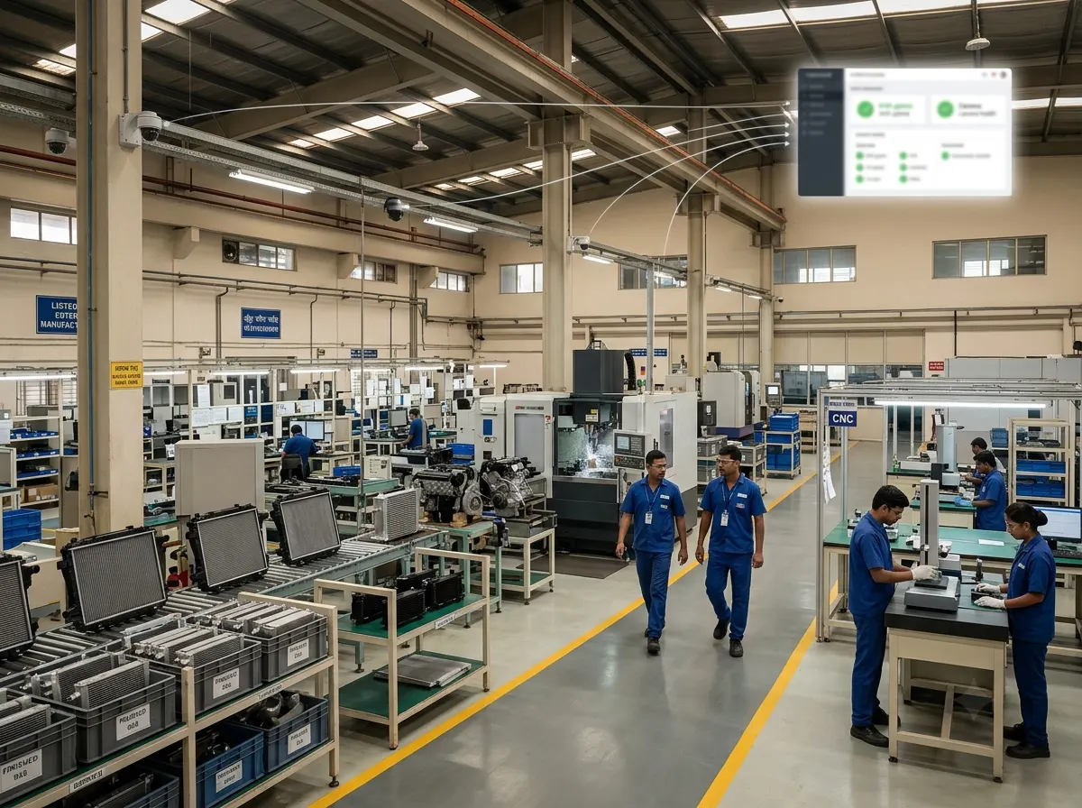 Banco India multi-plant CCTV monitored by TentoVision on-premises VMS across 14 NVRs and 270+ cameras